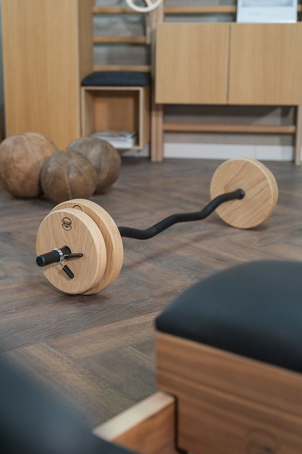 Premium Fitnessgeräte aus Holz
